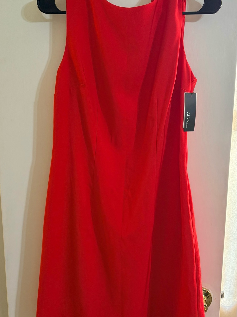 NWT ALYX Red Sleeveless Sheath Dress - Size [10]